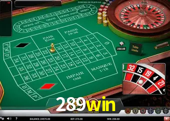 Roulette Table 289win
